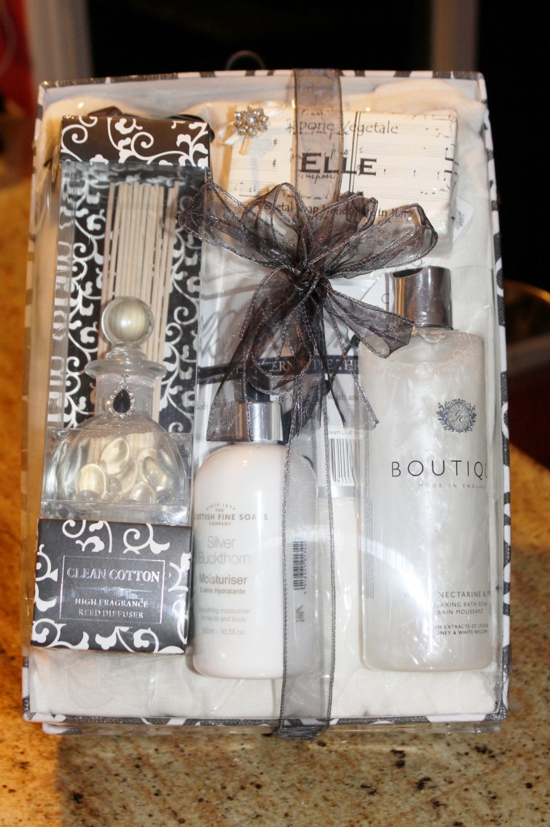 Pampering Get Well Basket