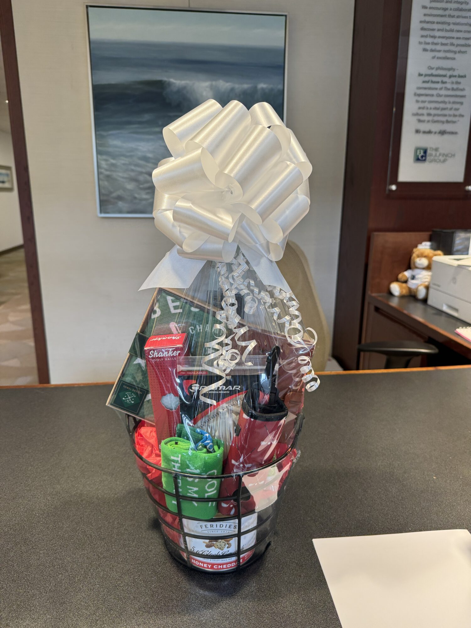 Golf Lover's Gift Basket